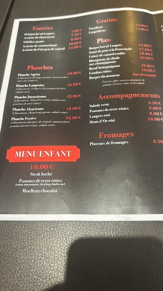 Bistrot de l'Atelier - Menu Image 1